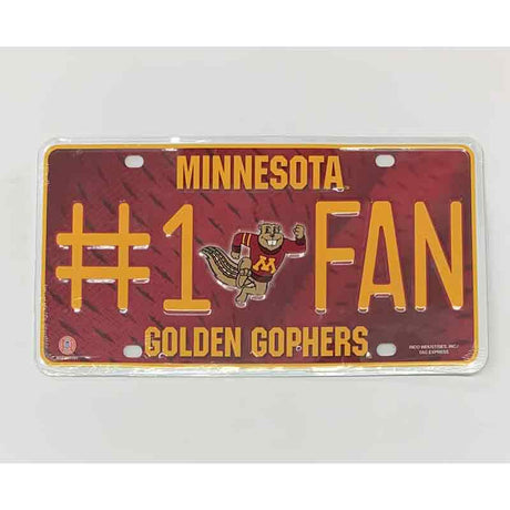 Minnesota Fan Deluxe Metal Novelty License Plate Tag LP-5508