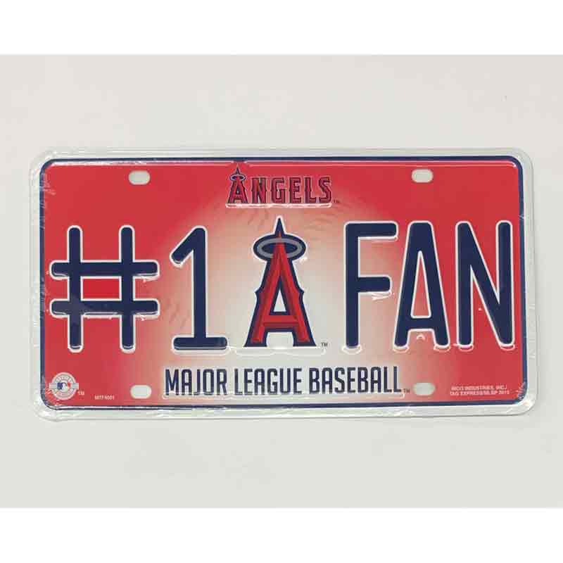 Angels Fan Metal Novelty License Plate Tag LP-5531