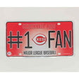 Reds Fan Metal Novelty License Plate Tag LP-5534