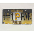 Pirates Fan Metal Novelty License Plate Tag LP-5541