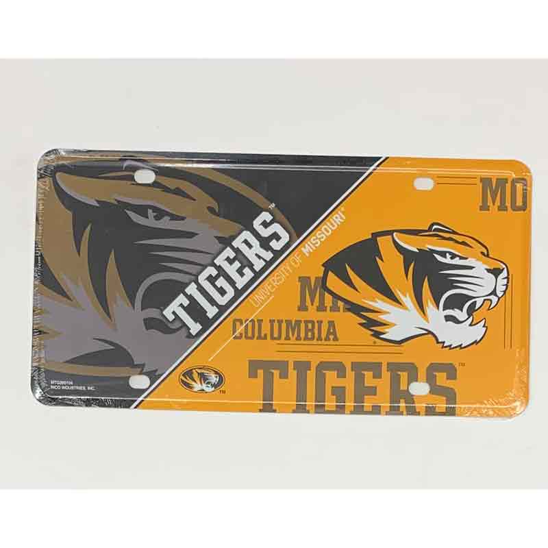 Missouri Tigers Metal Novelty License Plate Tag LP-5553