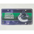 Vancouver Canucks Metal Novelty License Plate Tag LP-5557