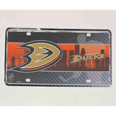 Anaheim Ducks Metal Novelty License Plate Tag LP-5559