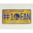 Golden State Warriors Fan Novelty Metal License Plate Tag LP-5582