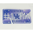 Kentucky Wildcats Fan Novelty Metal License Plate Tag LP-5584