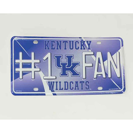 Kentucky Wildcats Fan Novelty Metal License Plate Tag LP-5584