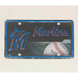 Miami Marlins Metal Novelty License Plate Tag LP-5606