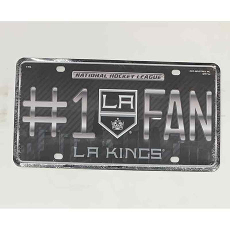 LA Kings Fan Metal Novelty License Plate Tag LP-5614