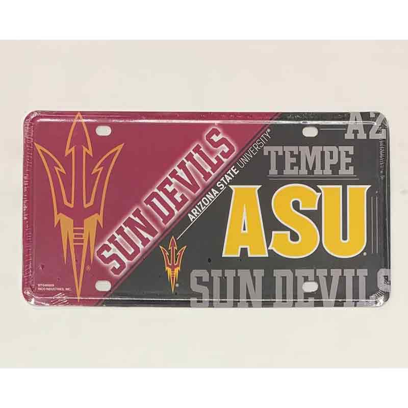 Arizona State Sundevils Deluxe Novelty License Plate Tag LP-5618