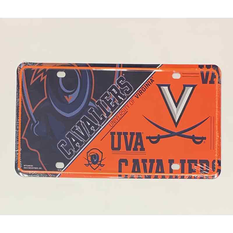 Virginia Cavaliers Deluxe Novelty License Plate Tag LP-5619