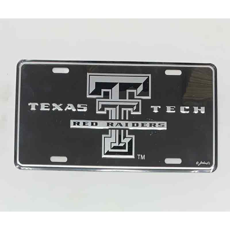 Texas Tech Red Raiders Deluxe Novelty Wholesale Metal License Plate LP-5633