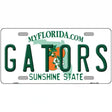 Gators Florida Novelty Metal License Plate 12" x 6" (LP)