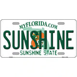 Sunshine Florida Novelty Metal License Plate 12" x 6" (LP)