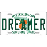 Dreamer Florida Novelty Metal License Plate 12" x 6" (LP)