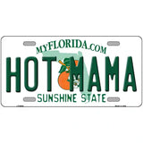 Hot Mama Florida Novelty Metal License Plate 12" x 6" (LP)