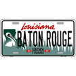 Baton Rouge Louisiana Novelty Metal License Plate 12" x 6" (LP)