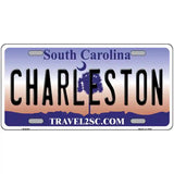 Charleston South Carolina Novelty Metal License Plate 12" x 6" (LP)