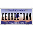 Georgetown South Carolina Novelty Metal License Plate 12" x 6" (LP)