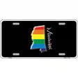 Mississippi Rainbow Metal Novelty License Plate 12" x 6" (LP)