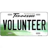 Volunteer Tennessee Novelty Metal License Plate 12" x 6" (LP)