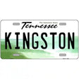 Kingston Tennessee Novelty Metal License Plate 12" x 6" (LP)