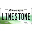 Limestone Tennessee Novelty Metal License Plate 12" x 6" (LP)