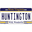 Huntington West Virginia Novelty Metal License Plate 12" x 6" (LP)