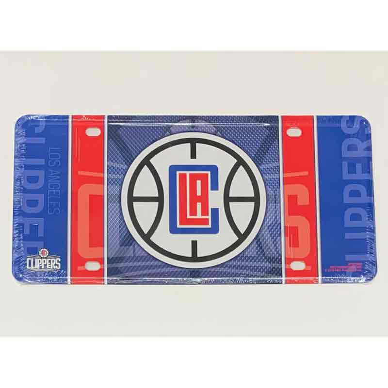 Los Angeles Clippers Metal Novelty License Plate Tag LP-667