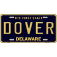 Dover Delaware Novelty Metal License Plate 12" x 6" (LP)