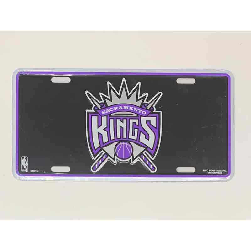 Sacramento Kings Metal Novelty License Plate Tag LP-673