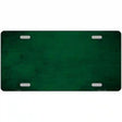 Green Oil Rubbed Solid Metal Novelty License Plate 12" x 6" (LP)