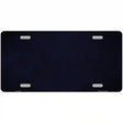 Blue Oil Rubbed Solid Metal Novelty License Plate 12" x 6" (LP)