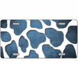 Light Blue White Giraffe Oil Rubbed Metal Novelty License Plate 12" x 6" (LP)