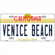 Venice Beach California Novelty Metal License Plate 12" x 6" (LP)