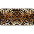 Cheetah Metal Novelty License Plate 12" x 6" (LP)