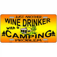 Just Another Wine Drinker Novelty Metal License Plate 12" x 6" (LP)