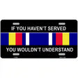 War On Terrorism Ribbon Metal Novelty License Plate 12" x 6" (LP)