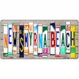 New Smyrna Beach Plate Art Novelty Metal License Plate 12" x 6" (LP)