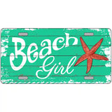 Beach Girl Metal Novelty License Plate 12" x 6" (LP)