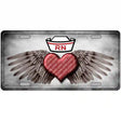 Love RN Metal Novelty License Plate 12" x 6" (LP)