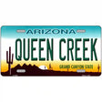 Queen Creek Arizona Metal Novelty License Plate 12" x 6" (LP)