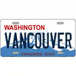 Vancouver Washington Metal Novelty License Plate 12" x 6" (LP)