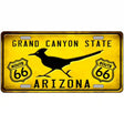 Arizona Grand Canyon With Route 66 Metal Novelty License Plate 12" x 6" (LP)