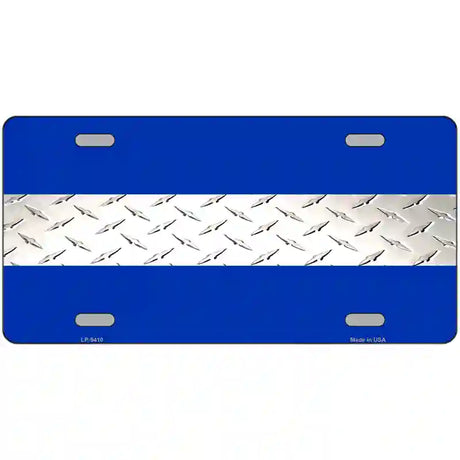 Emergency Medical Services Diamond Novelty Metal License Plate 12" x 6" (LP)