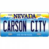 Carson City Nevada Novelty Metal License Plate 12" x 6" (LP)