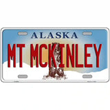 Mt McKinley Alaska State Novelty Metal License Plate 12" x 6" (LP)