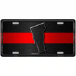 Vermont Thin Red Line Metal Novelty License Plate 12" x 6" (LP)