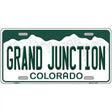 Grand Junction Colorado Metal Novelty License Plate 12" x 6" (LP)