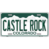 Castle Rock Colorado Metal Novelty License Plate 12" x 6" (LP)