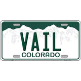 Vail Colorado Metal Novelty License Plate 12" x 6" (LP)